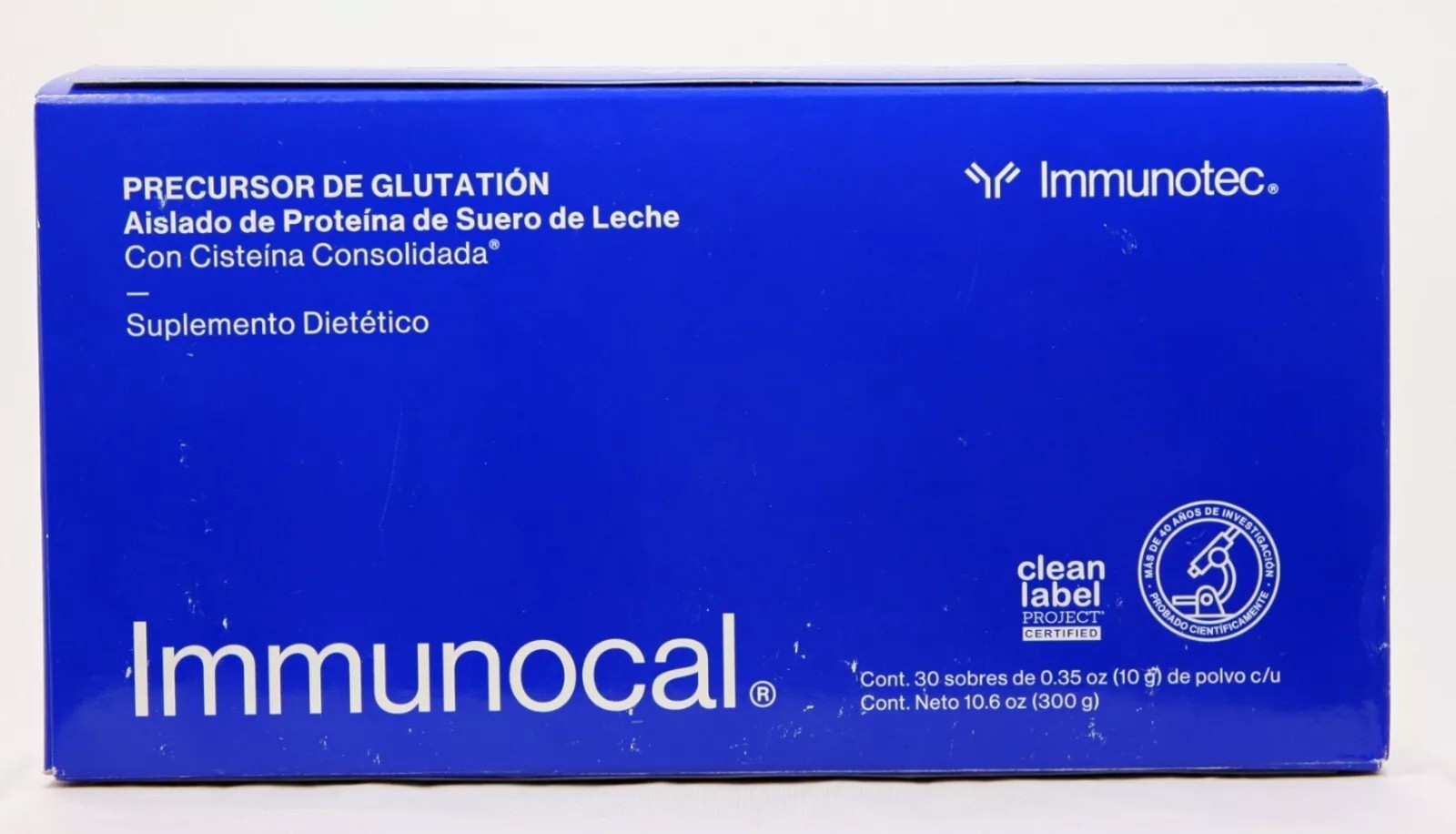 Immunocal Classic (Blue) Regular Glutathione Precursor – 30 Pouches, Exp 01/28