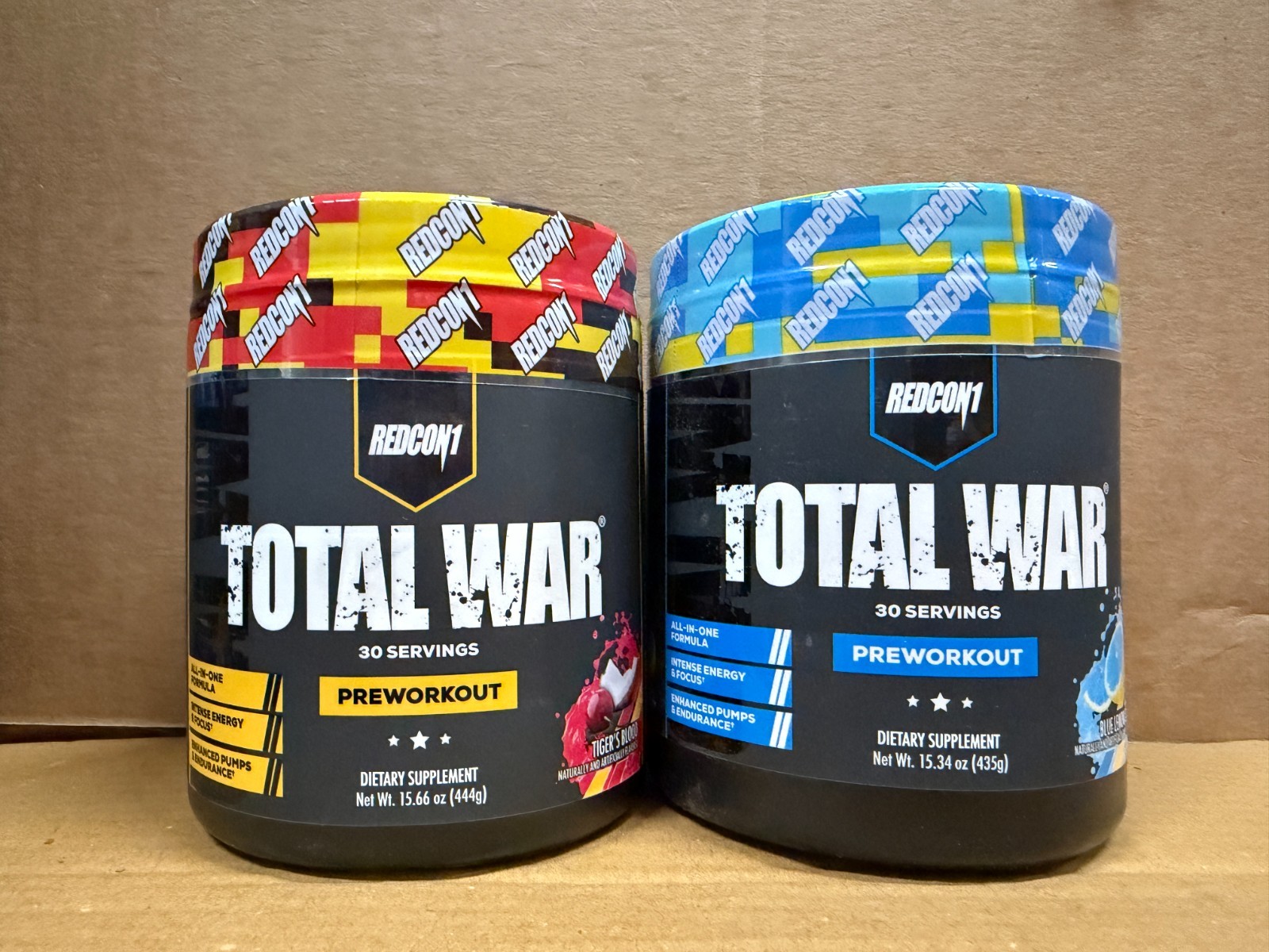 2 PACK Redcon1 Total War Extreme Pre-Workout 30 Serv CUSTOM FLAVOR | FRESH STOCK