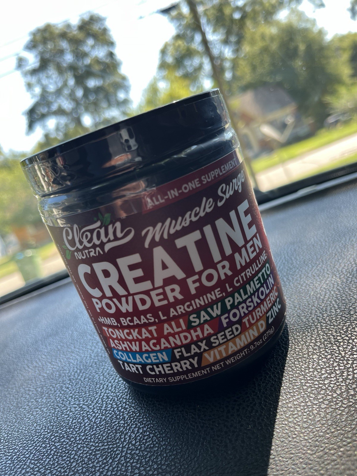Clean Nutra Muscle Surge – All-in-One Creatine Powder for Men