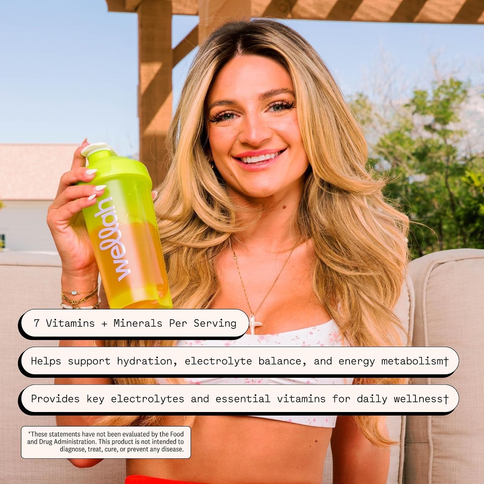 Wellah Electrolytes Powder Strawberry Lemonade 50 Servings Hydration Mix