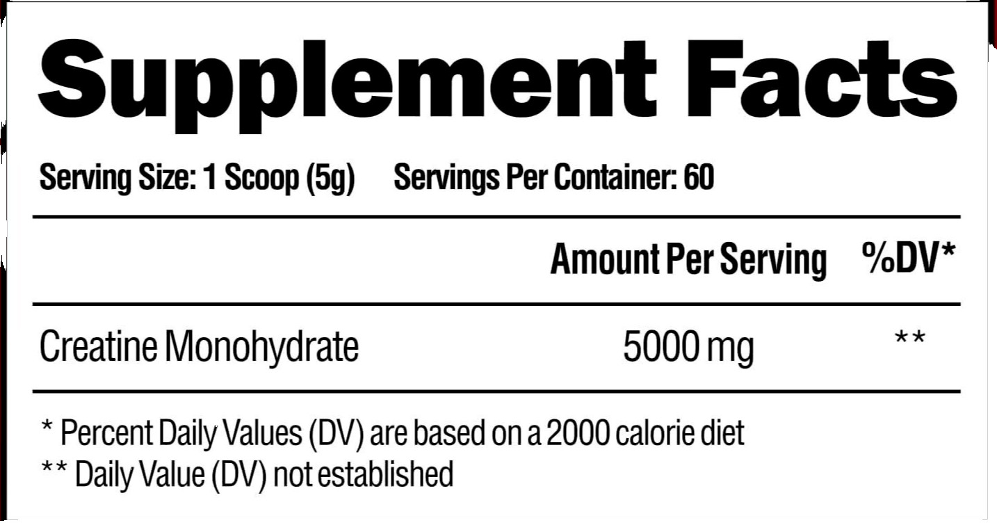 Creatine Monohydrate Powder 60 Servings Unflavored EXP 10/26 NEW