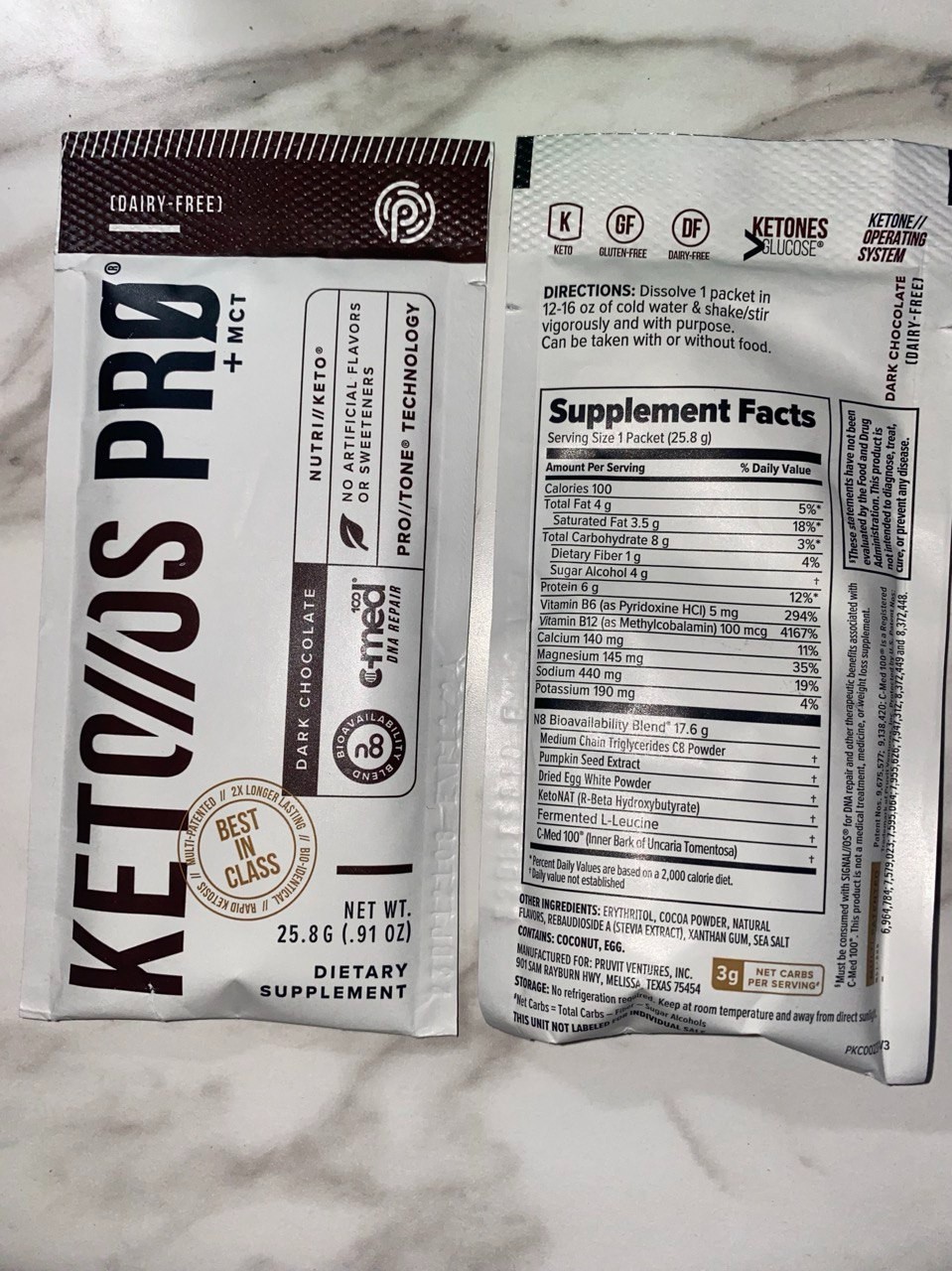 🔥Ketones Pruvit Ketone NAT PRO OS Pick Your Flavor MUST BUY 5 PACKS🔥