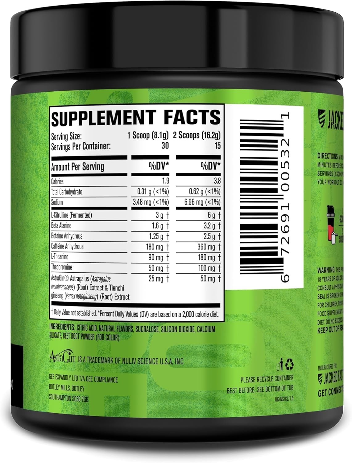 Endless Energy & Strength with NITROSURGE Pre Workout – 30 Servings Available