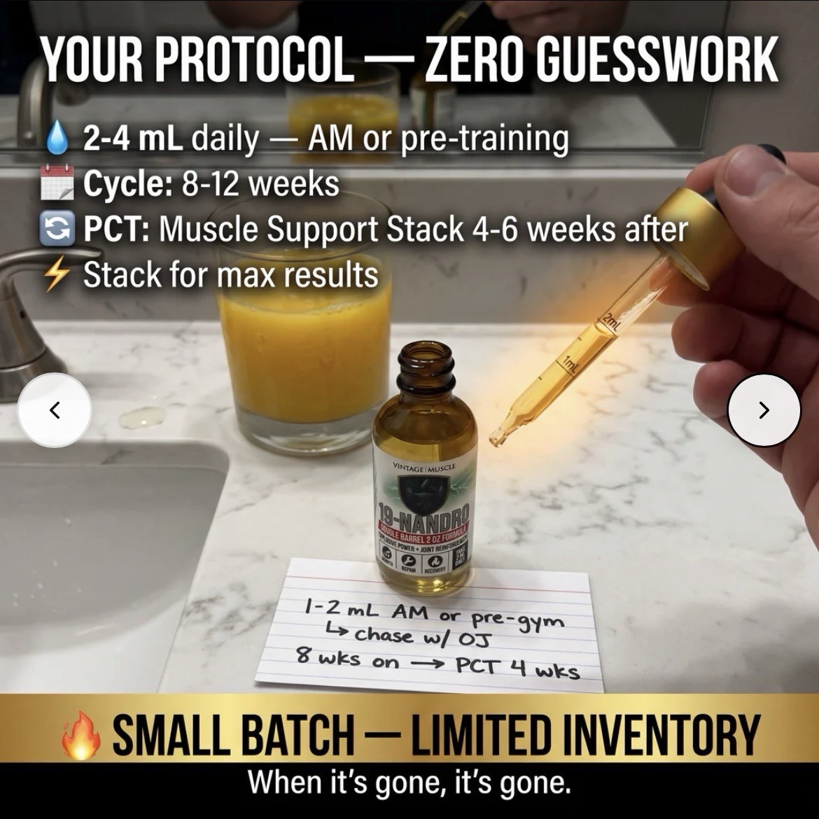 19 Nandro 2 Step Precursor 2 Deca DHEA 4 Size/Strength By Vintage Muscle 💪🏛️🧪