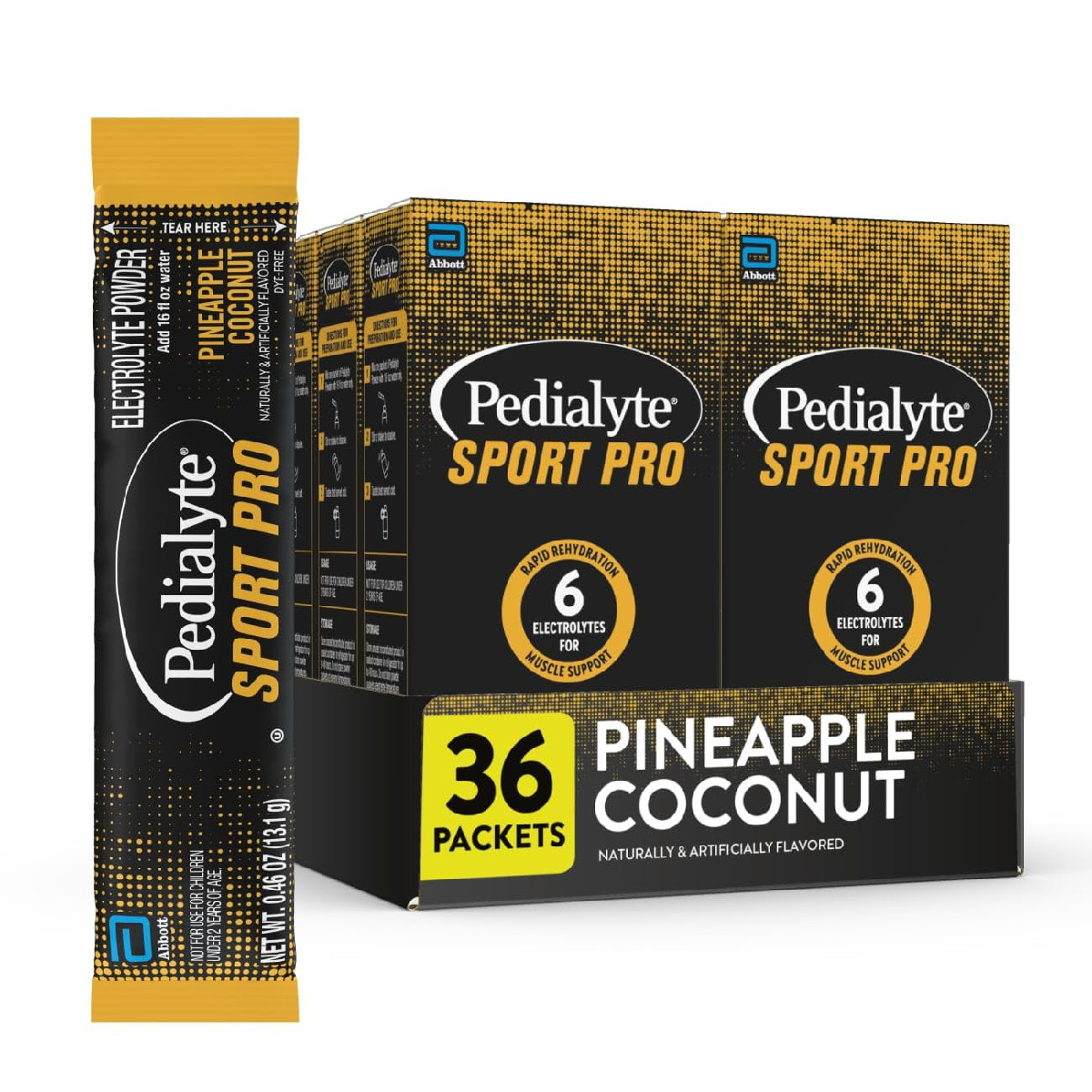 Pedialyte Sport Pro Electrolyte Powder 6 Key Electrolytes For Muscle Support
