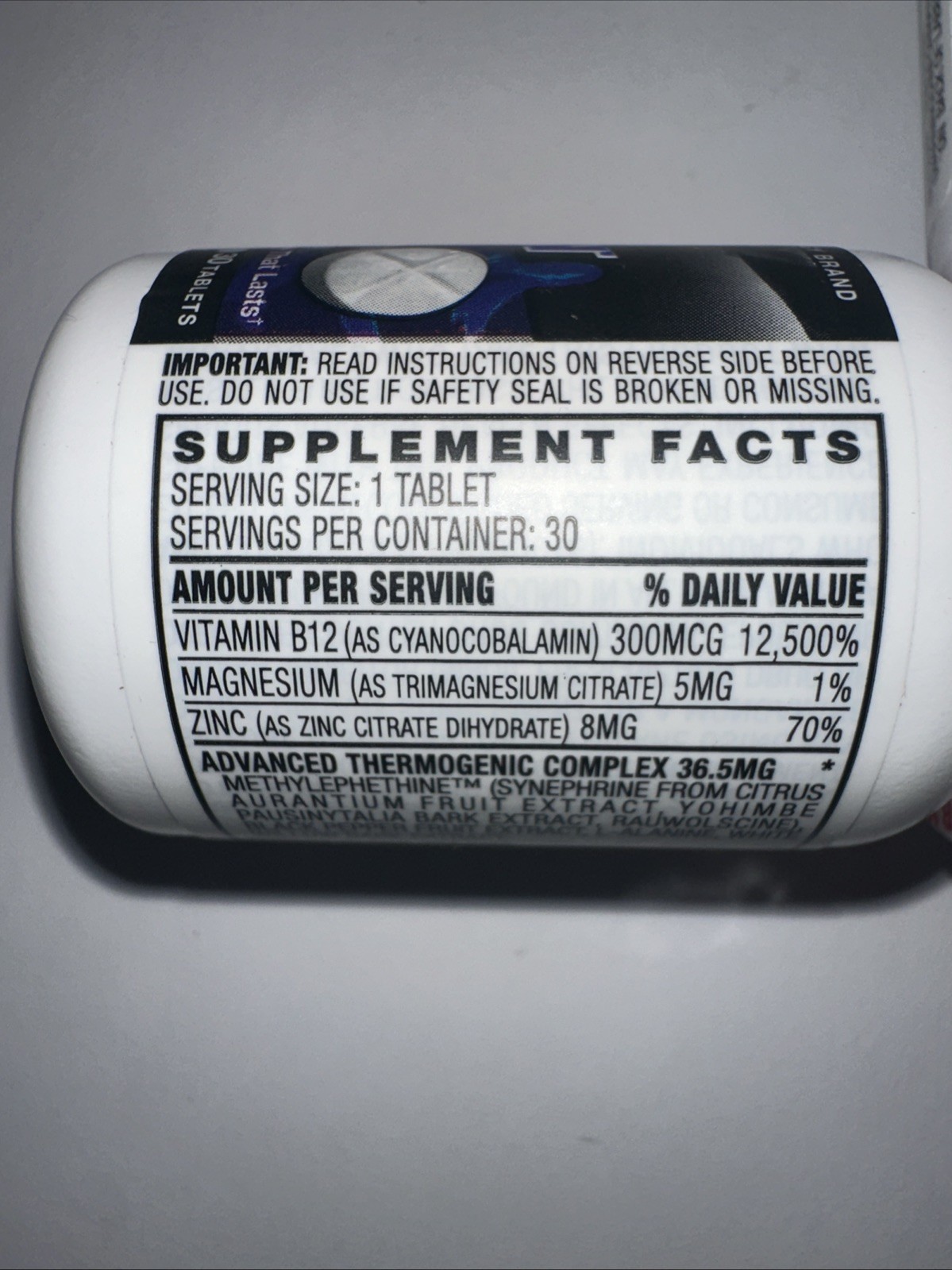 Rapid Action Extreme 2 Way Energy FOCUS MOOD Boost 3 SEALED 30ct Bottles 90 Tabs