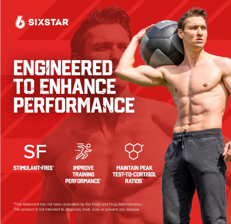 Six Star Nutrition Testosterone Booster with Rhodiola & Boron – 60 Capsules