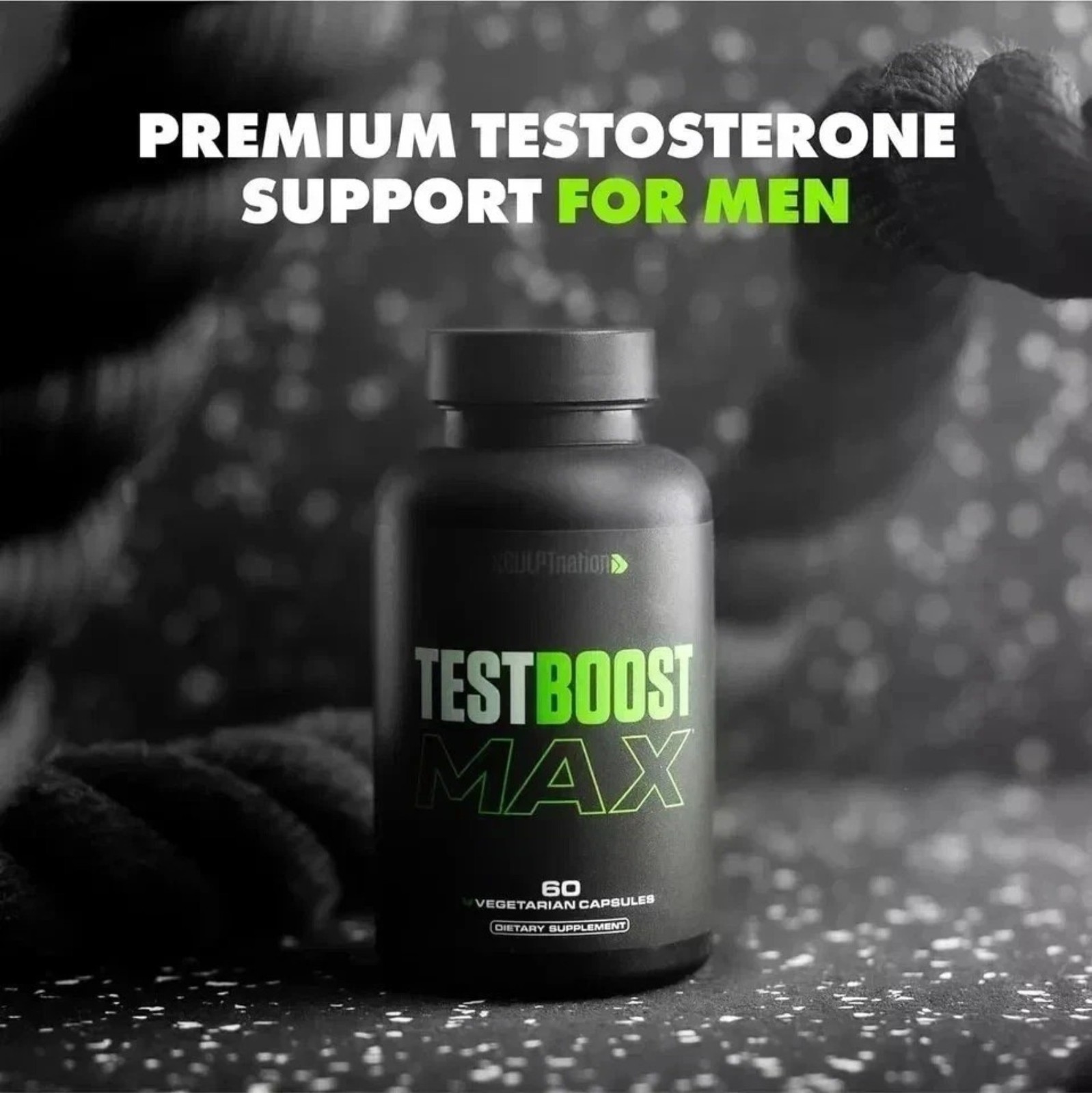 TEST BOOST Max Sculptnation Testosterone Build Muscle Men weight Loss