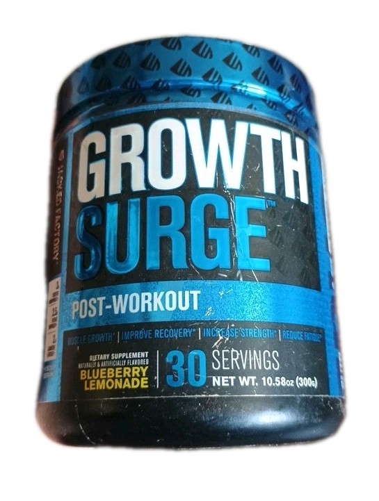 Growth Surge, Post-Workout, Blueberry Lemonade, 10.58 oz (300 g). 11/26