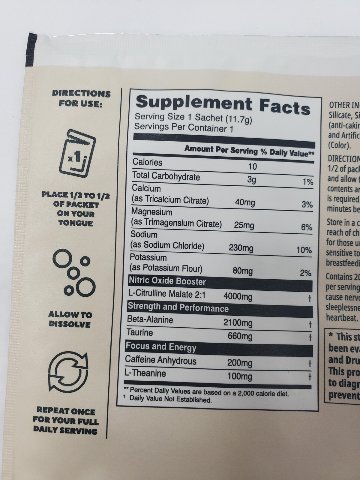 14pk Myprotein Origin Pre-Workout Dry Scoop 0.4oz Cherry 200mg exp 8/26