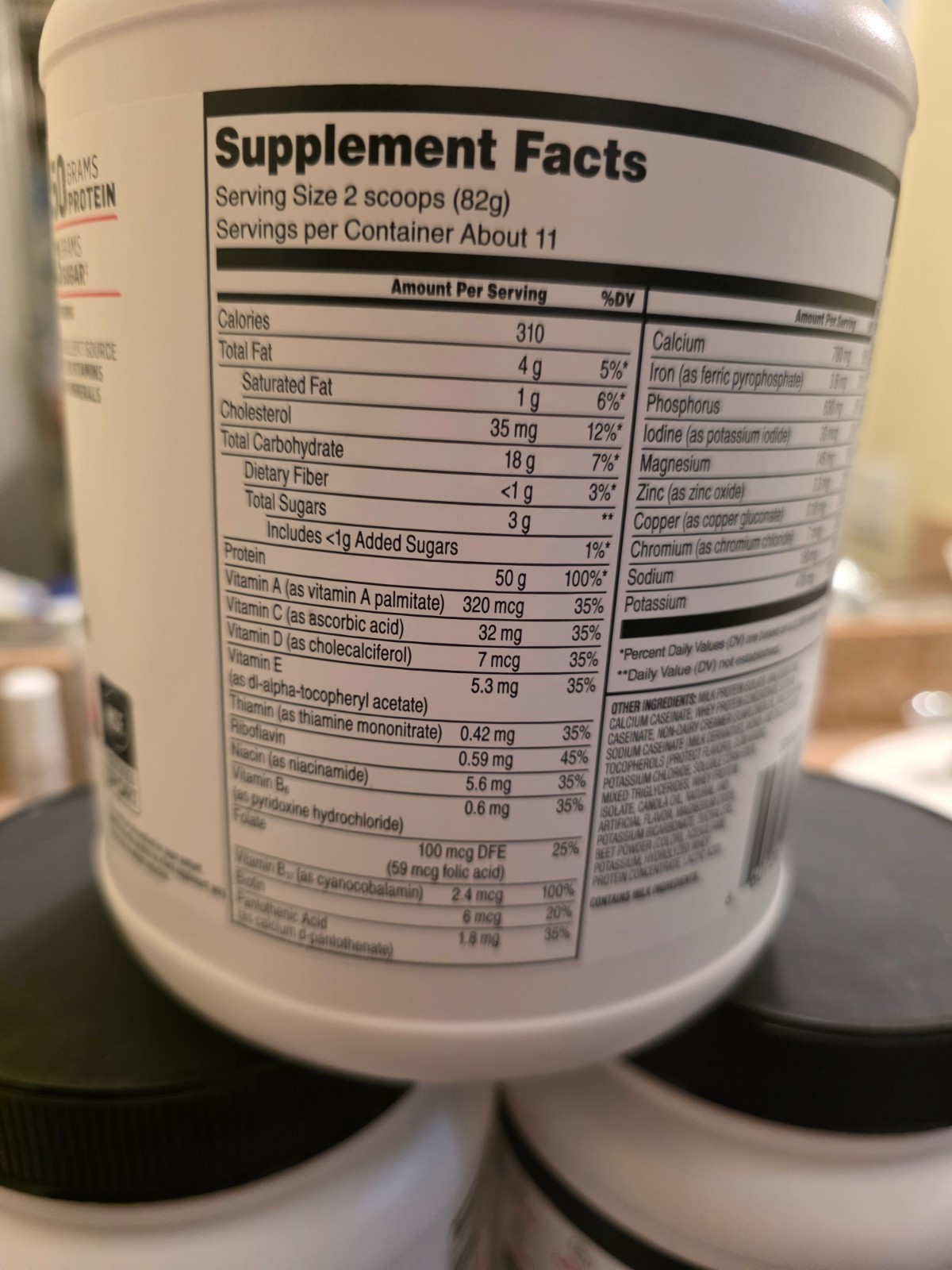 Muscle Milk Pro Series Protein Powder – Intense Vanilla, 32 oz exp 11/2027