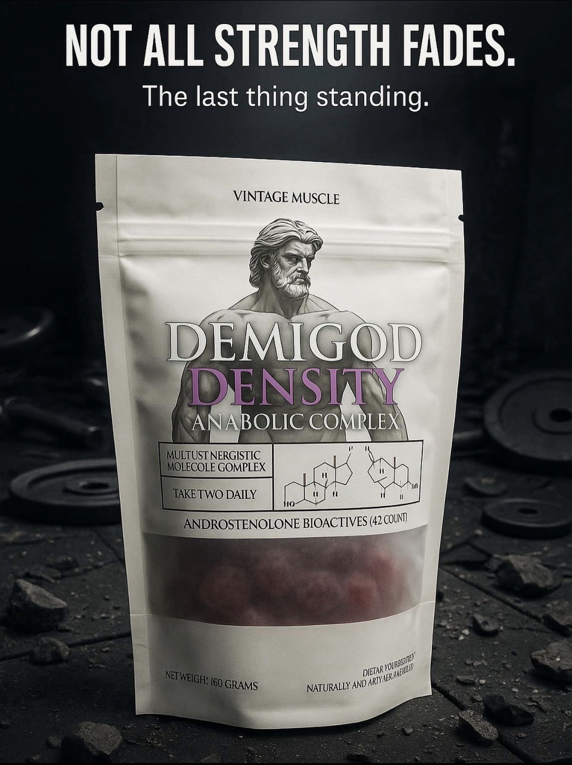 Demi God Density R,1,4,5 & DHEA 2 Step Pre Cursors Gummies By Vintage Muscle💪🍬