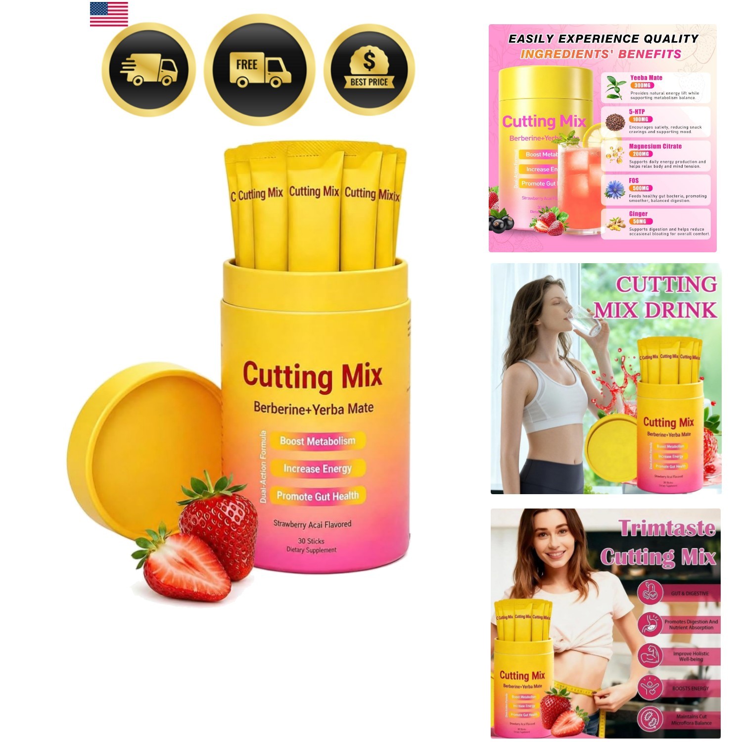 New Cutting Drink Mix – Berberine, Chromium, Satiety & Metabolism Suppor | Gu…