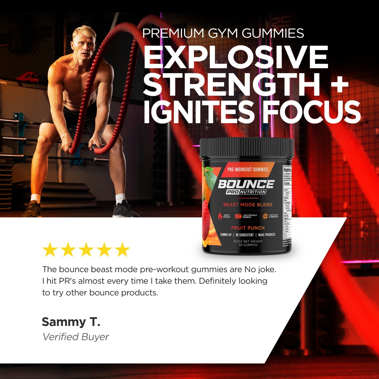 Pre-Workout Gummies – Beast Mode