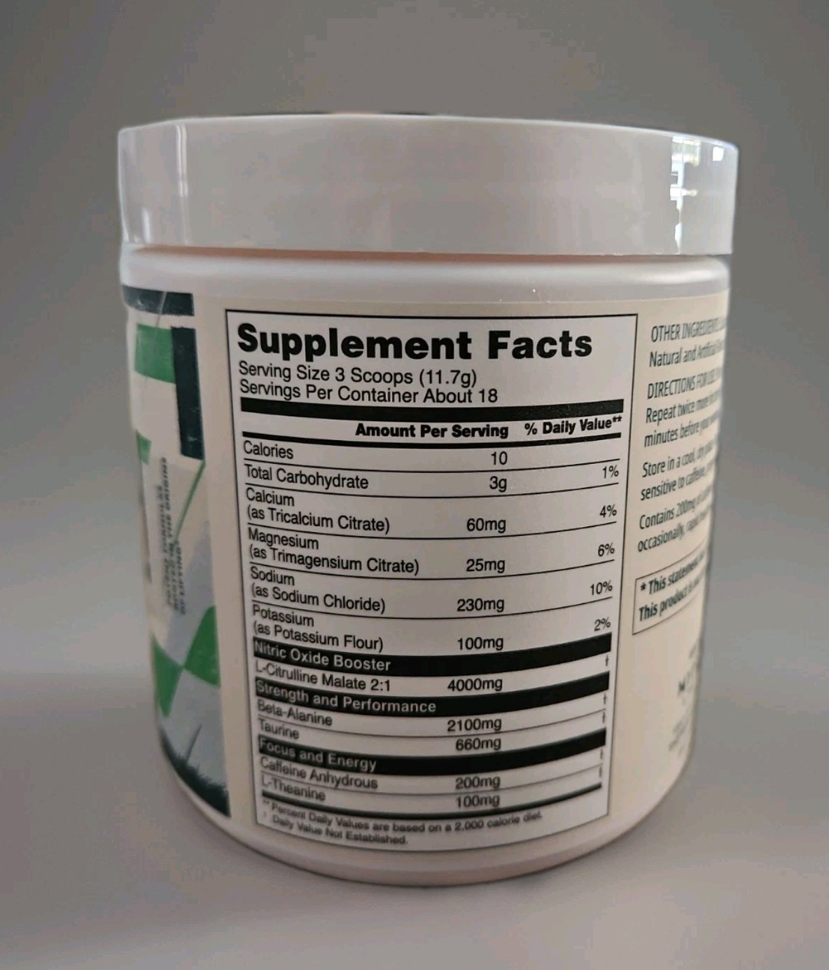 Myprotein Origin Pre-Workout Powder, Watermelon (7.4 oz) Exp 3/27