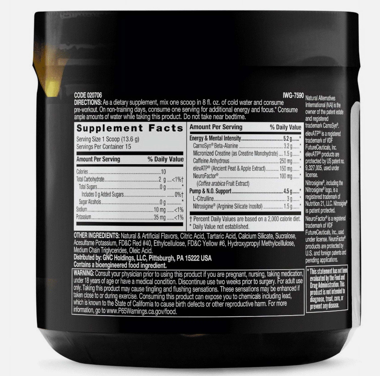 2 Beyond Raw LIT Clinically Dosed Pre-Workout Strawberry Lemonade Exp: 08-2027