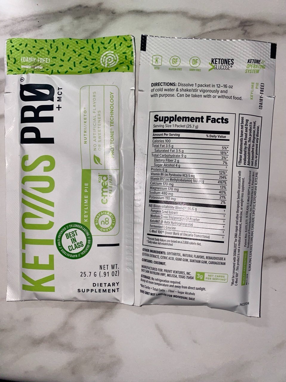 🔥Ketones Pruvit Ketone NAT PRO OS Pick Your Flavor MUST BUY 5 PACKS🔥