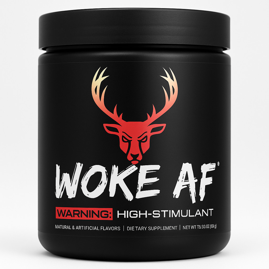 Bucked Up | Woke AF | Pre-Workout | Watermelon Lemonade | 13.86 oz | 30 Servings