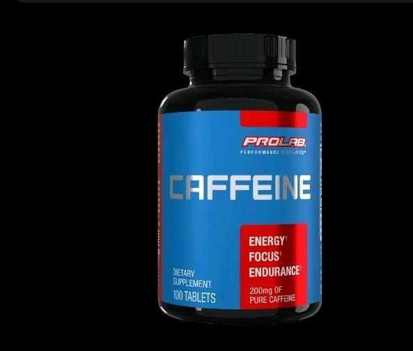 Prolab Caffeine Tablets 200mg 100ct. | Energy Support, Helps Enhance Endurance