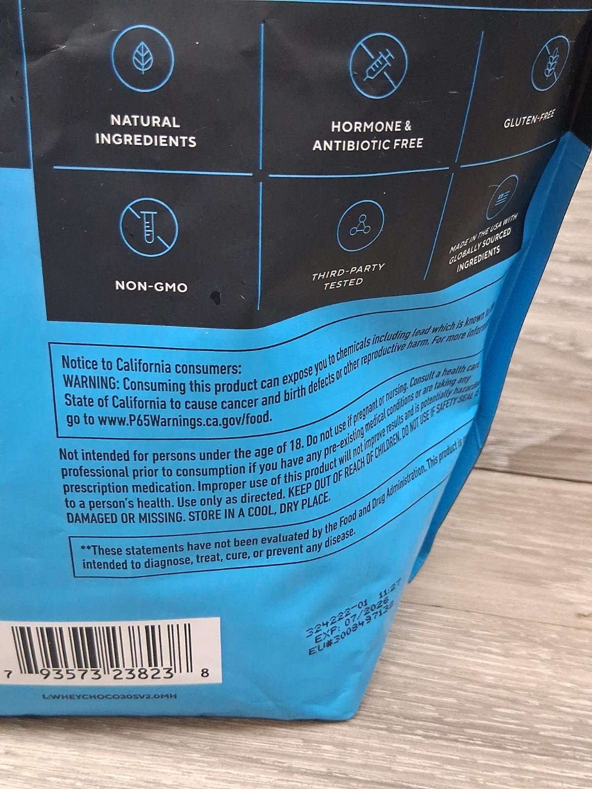 Grass Fed Whey Protein Powder Chocolate 30 Servings No Lactose 100 Pure 07/2026