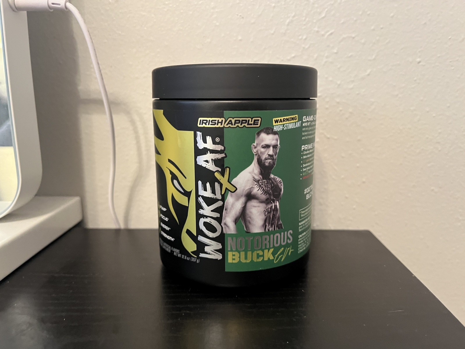 BUCKED UP Mother Bucker Woke AF Irish Apple Pre-Workout Limited Conor Mcgregor