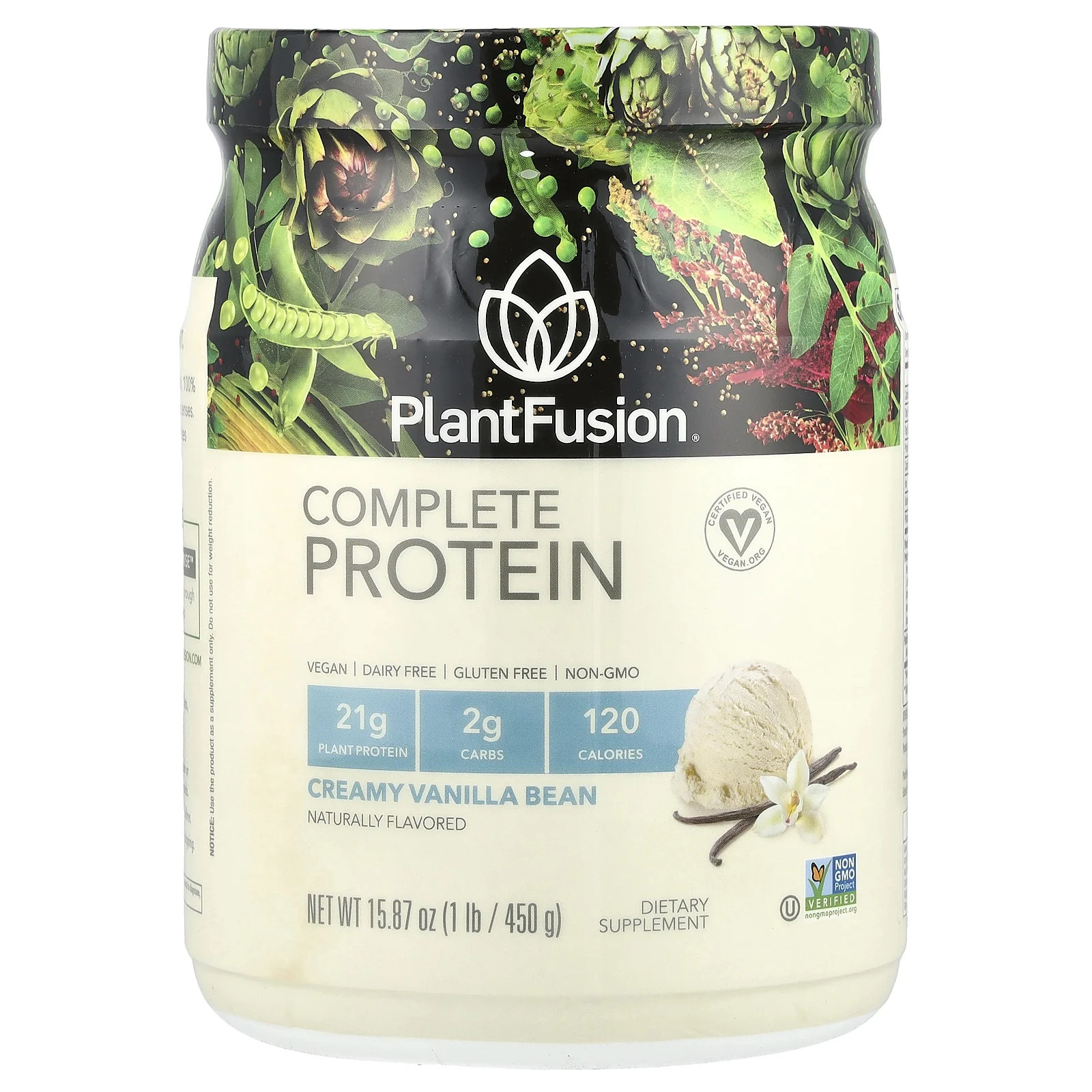 Complete Protein – Creamy Vanilla Bean 15.87 Oz Pwdr