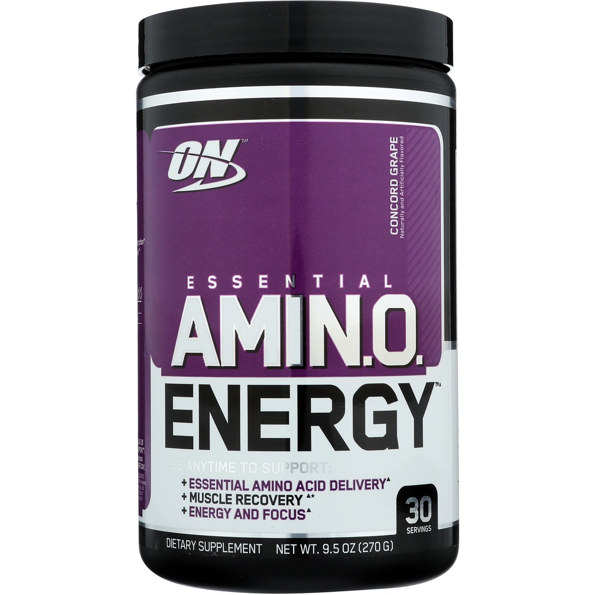Optimum Nutrition Amino Energy Concord Grape 30 Servings 1 Pack