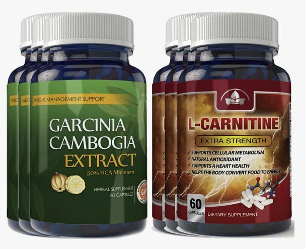Garcinia Cambogia Weight Management & L-Carnitine Metabolism Support Supplement