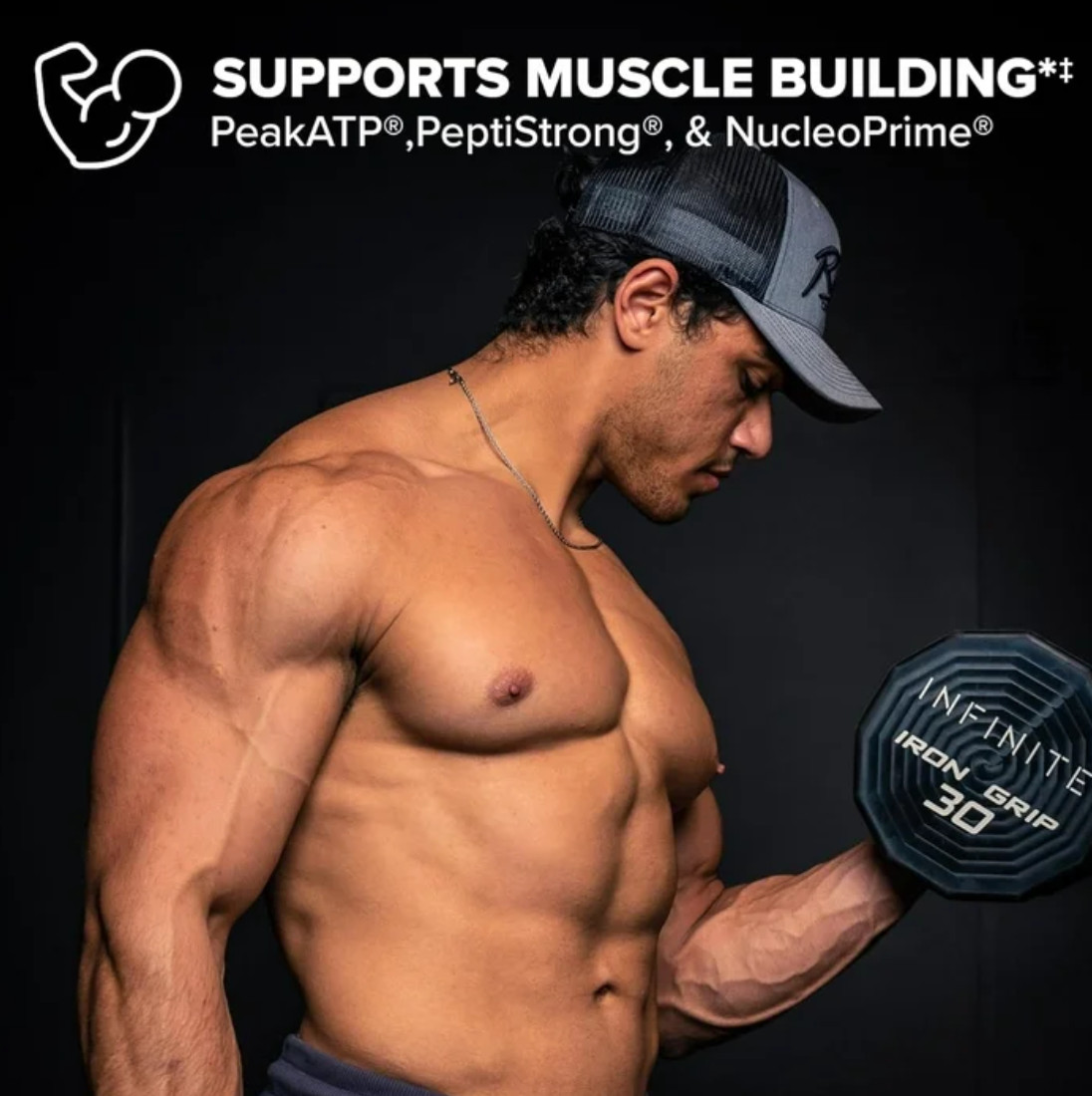 P6 Ultimate GH Test Booster for Men, Growth Hormone Support Pills for Protein