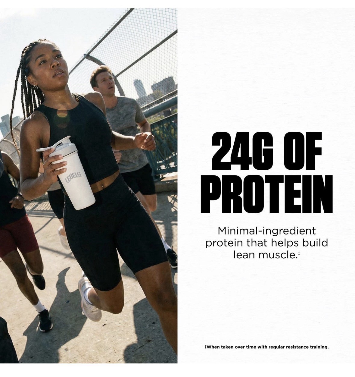 Levels Grass Fed Whey Protein Powder, No Artificials, 24G of Protein, Vanilla…