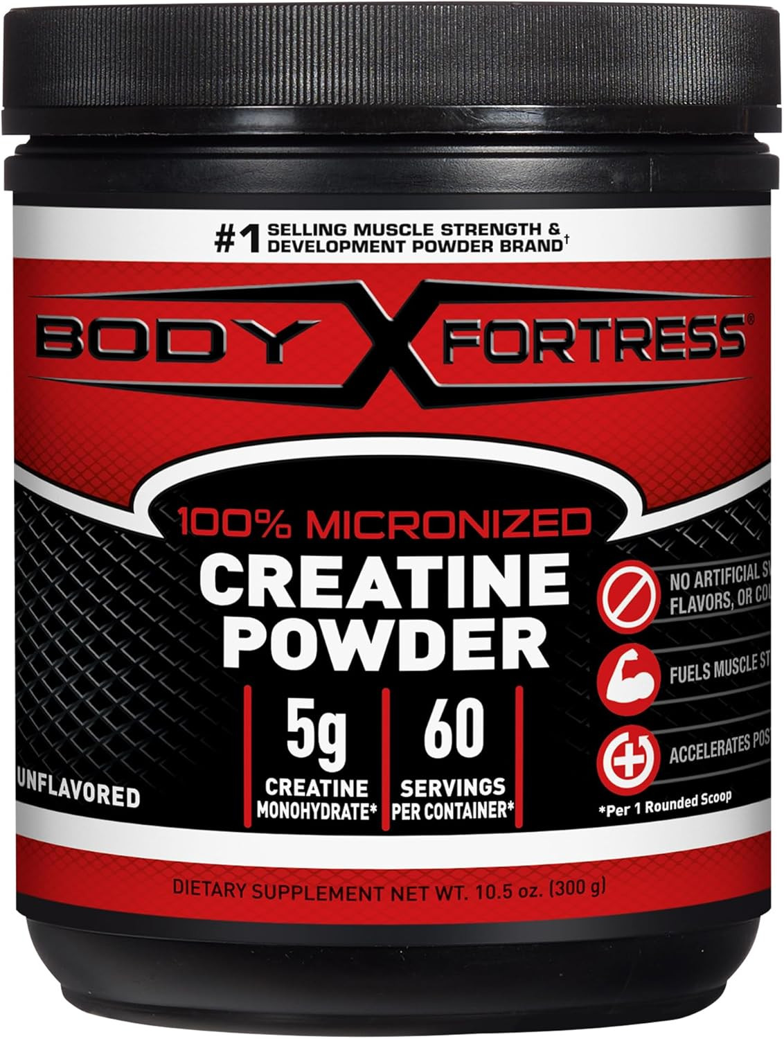 Creatine Monohydrate Powder – Unflavored, 5G per Scoop, 100 Servings
