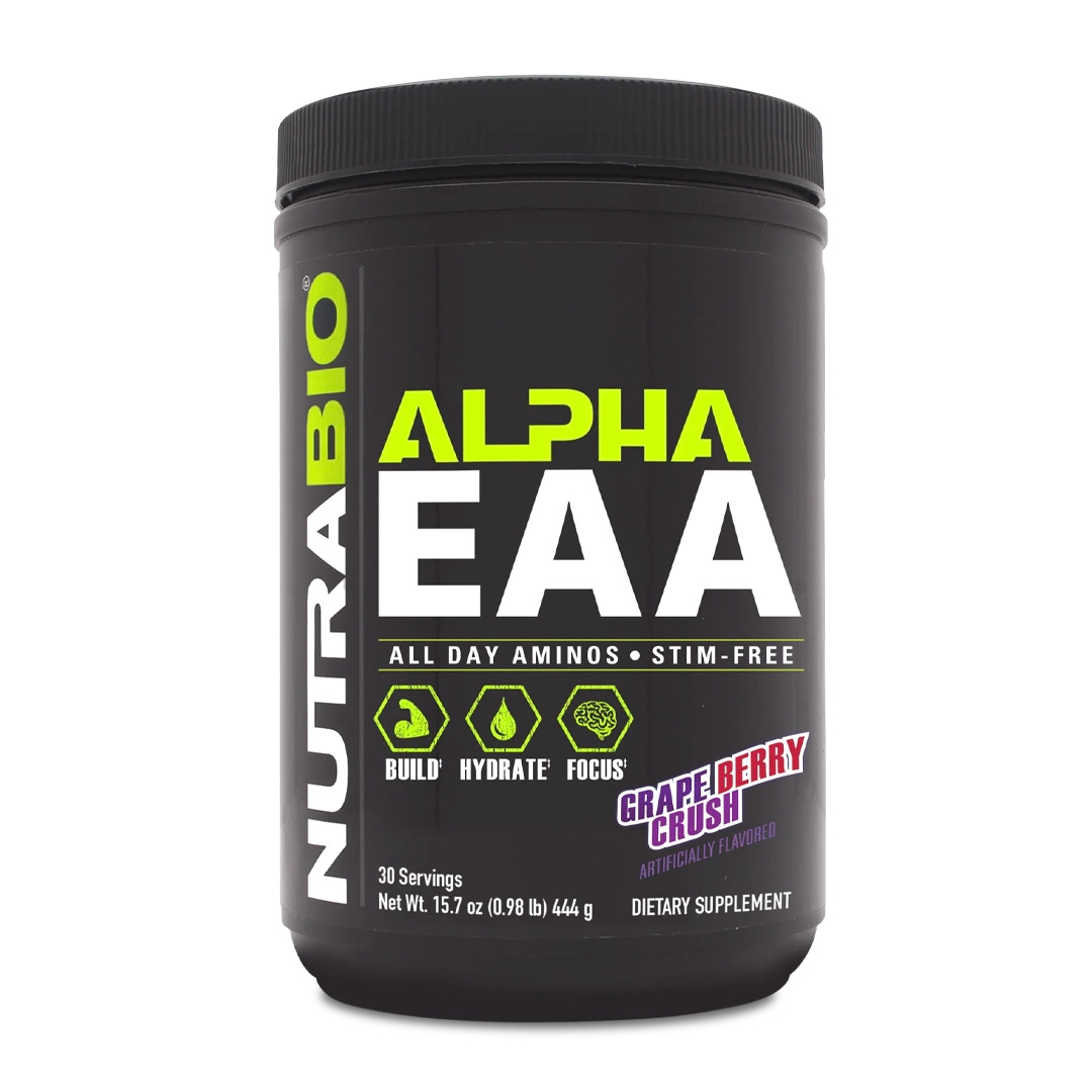 NutraBio – ALPHA EAA – 30 Servings