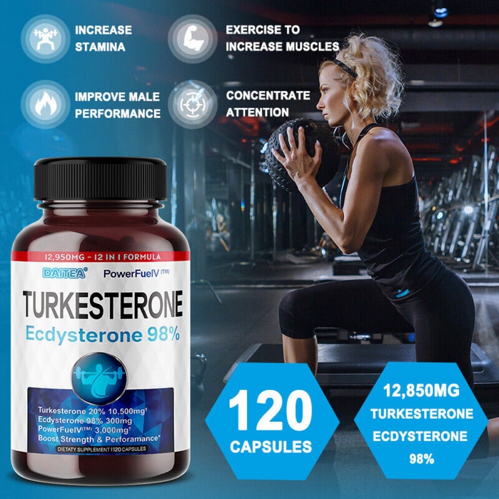 Turkesterone -Supports Energy, Performance, Muscle Health & Recovery