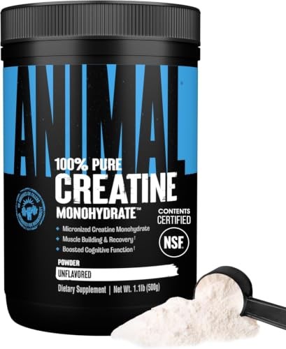 Creatine Monohydrate Powder 500g Micronized Unflavored Muscle