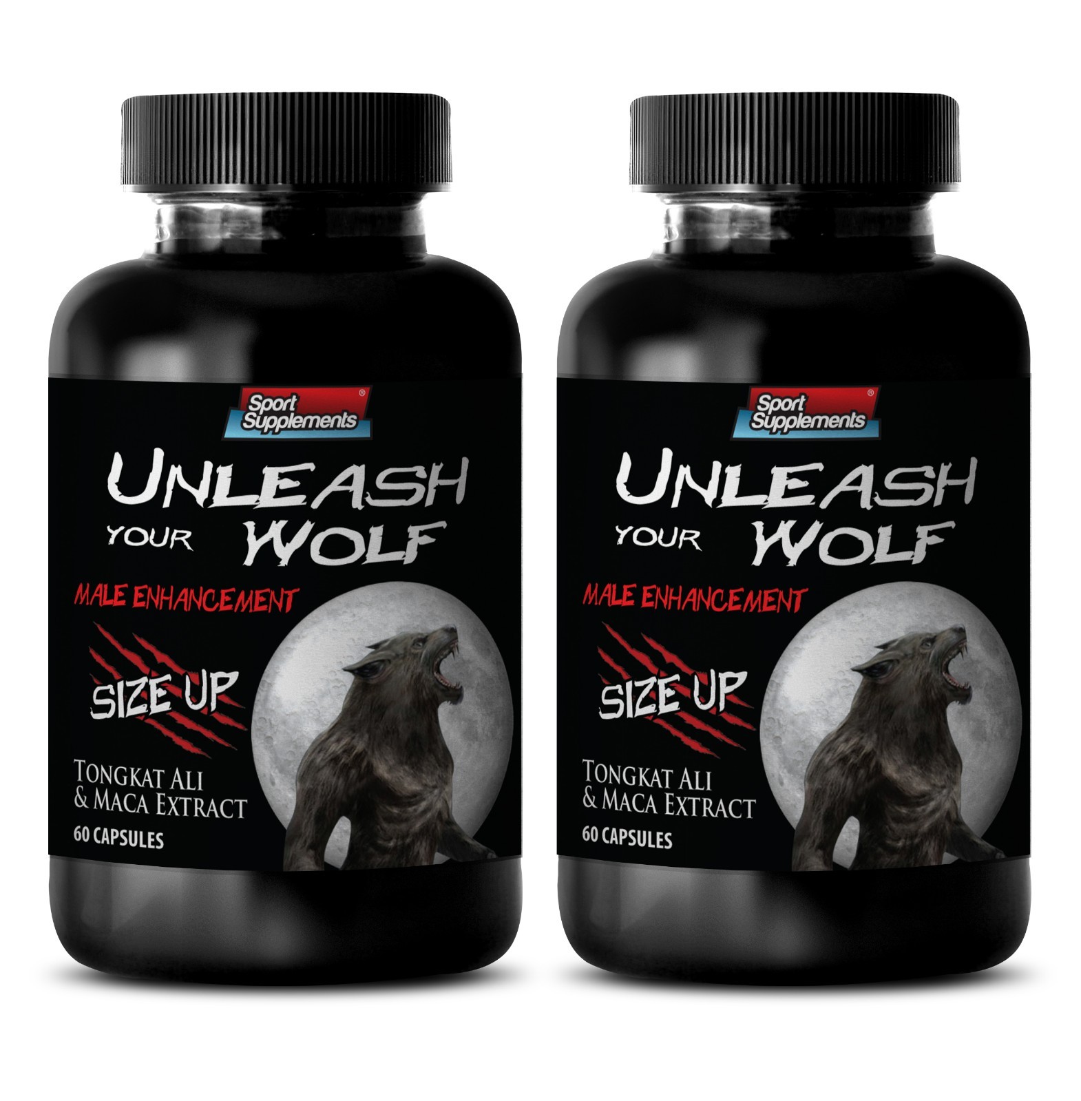 Ginseng Blend – UNLEASH YOUR WOLF – Maca Extract 2Bot 120Caps