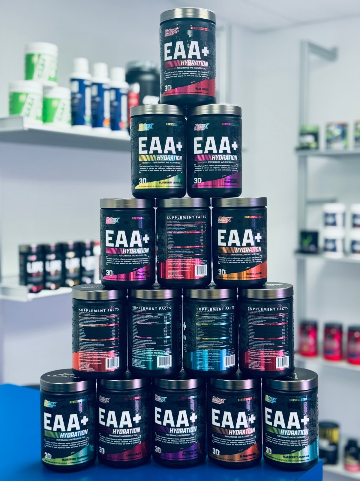 Nutrex EAA + Hydration BCAA Amino Acids Electrolytes Muscle Recovery Endurance