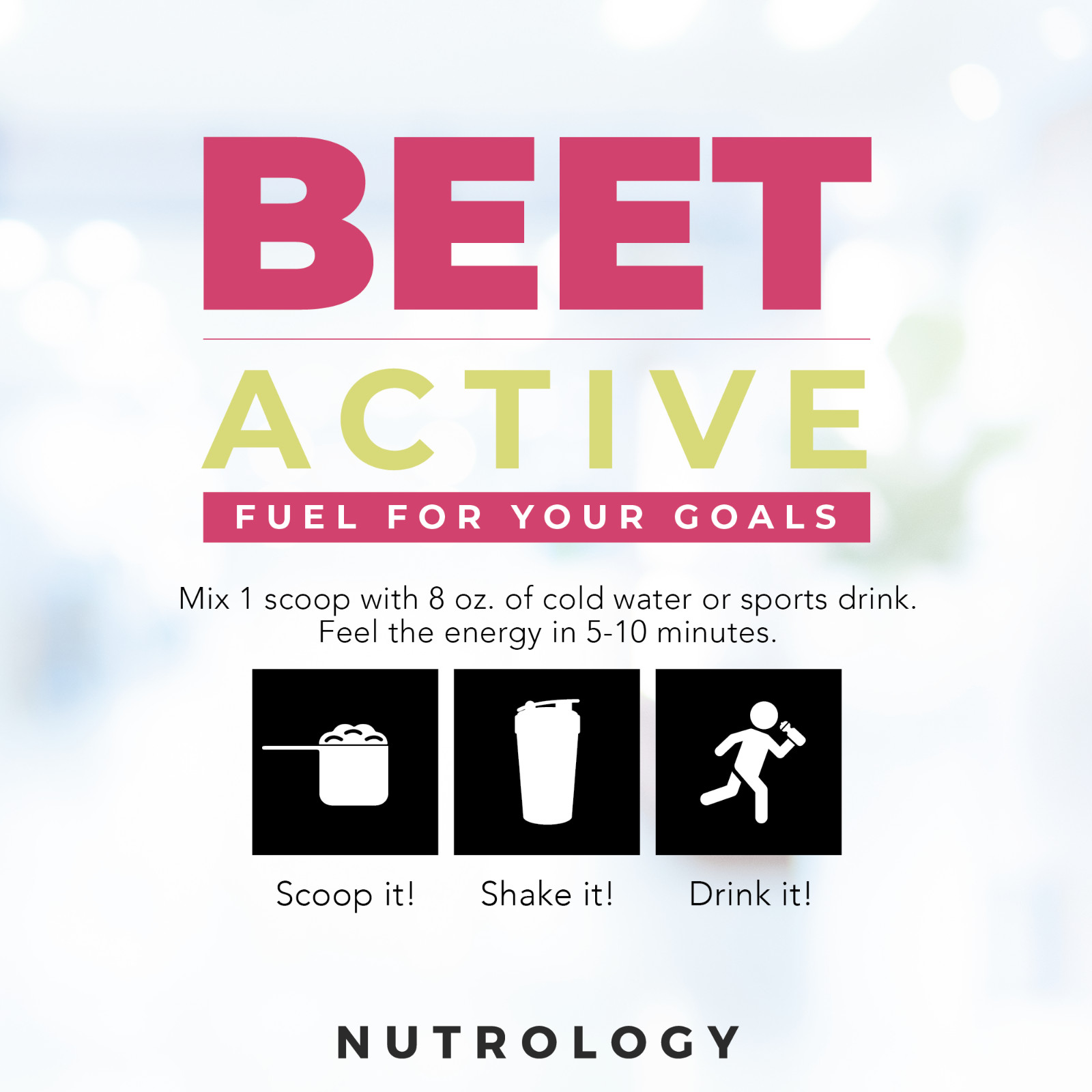 Beet Active–All-Natural Vegan Pre-Workout–Beet Root Powder- Passion Fruit