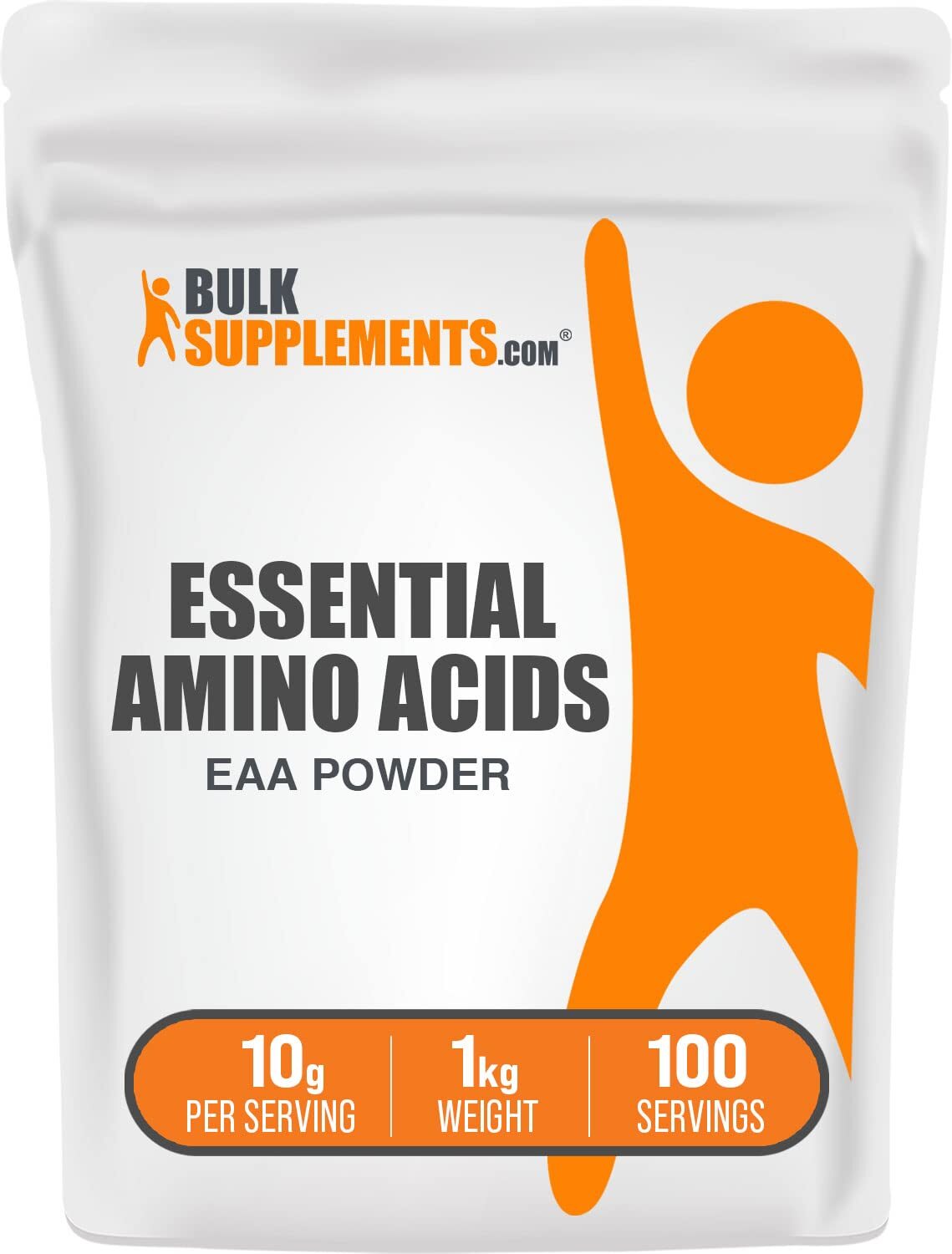 100 Servings EAA Powder Essential Amino Acids Unflavored 10g Protein Blend