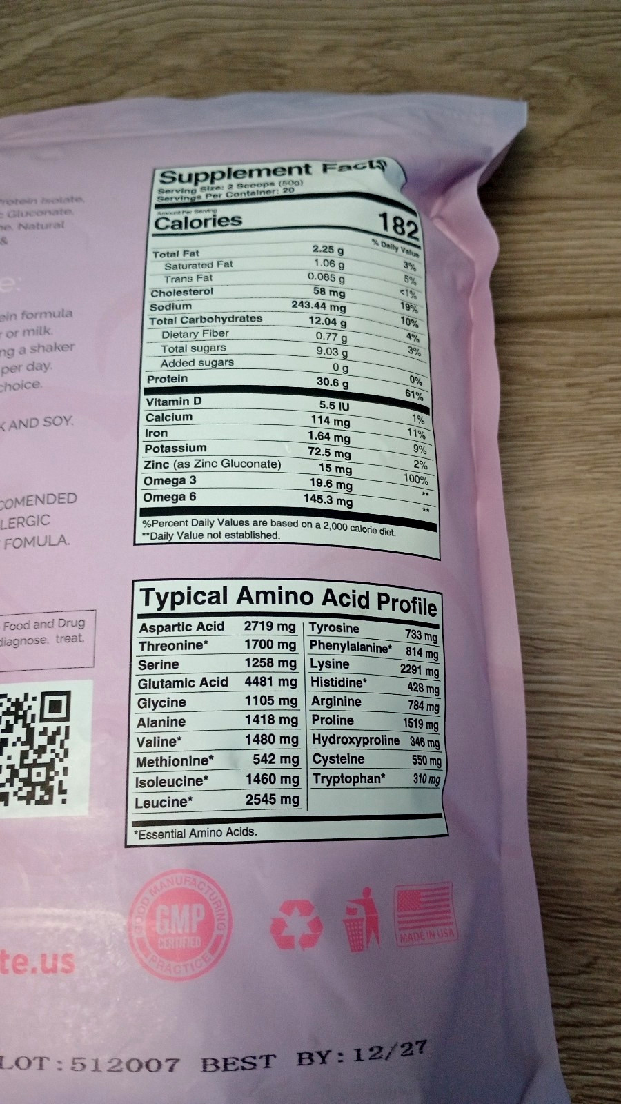 My New Silhouette 30 Grams Protein Stage 1 Omega 3 Strawberry Flavor 35.2 oz.