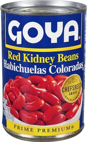 Goya Foods Red Kidney Beans 15.5 Ounce Pack of 8