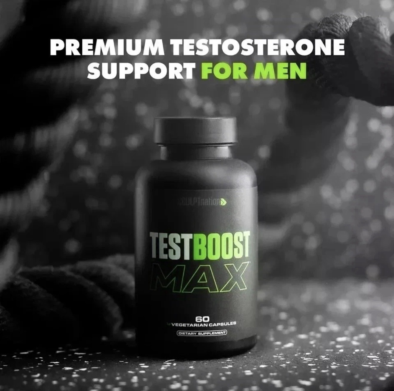TEST BOOST Max Sculptnation Testosteron Build Muscle Men Torches Fat Builds T