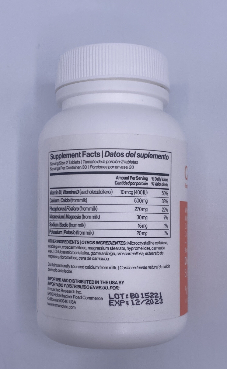 IMMUNOCAL,IMunocal Platinum ,OMEGA,Booster K21) Free Calcium And Cup