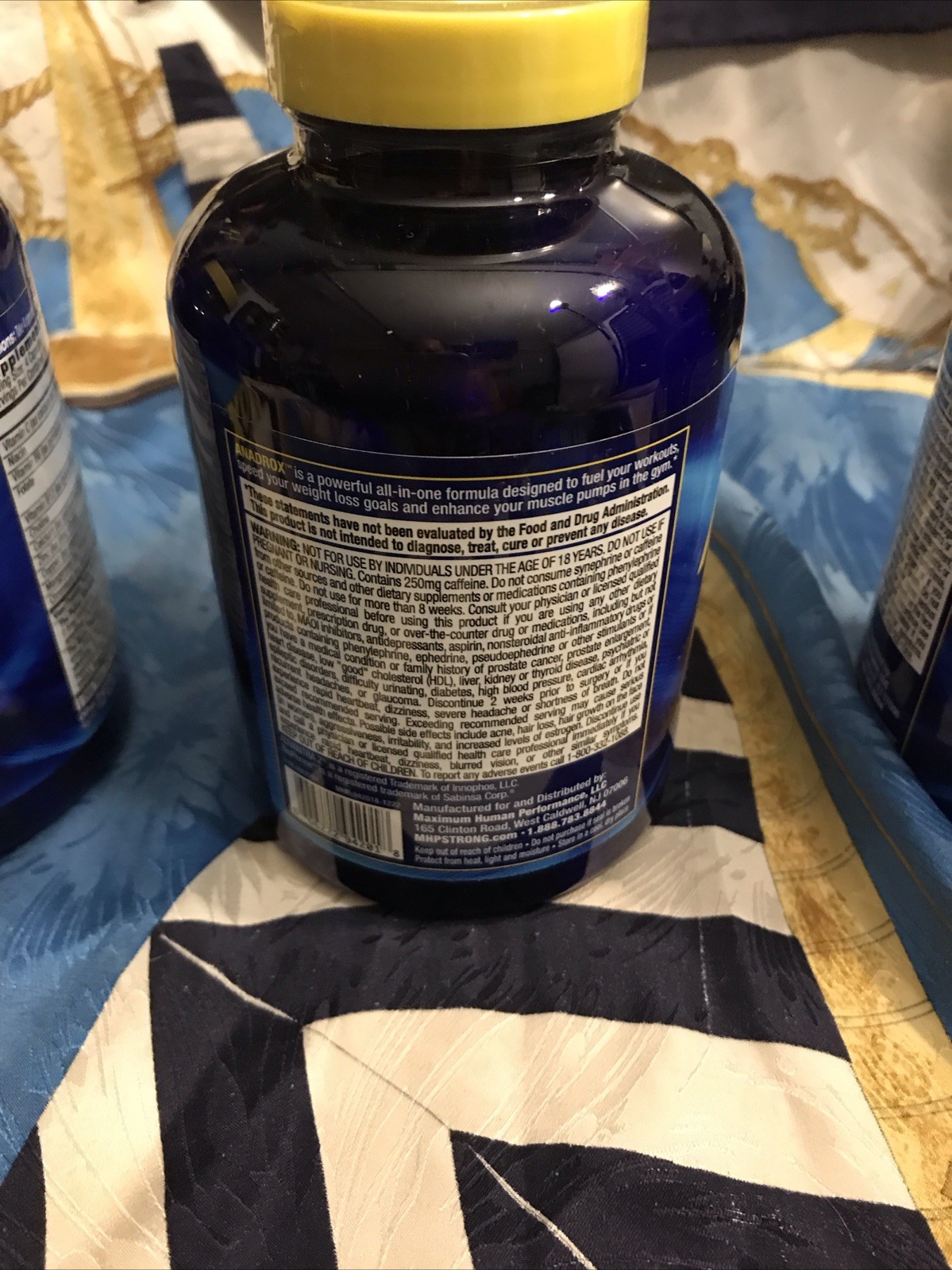 MHP ANADROX Pump & Burn Nitric Oxide Fat BURNING INFERNO – 112 or 224 Capsules