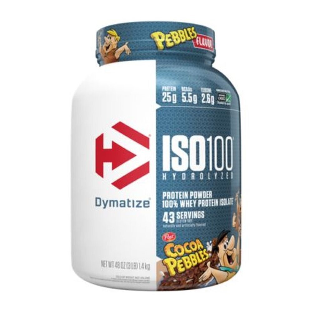 ISO100 Hydrolyzed 100% Whey Protein Isolate – Cocoa Pebbles (3 Lbs/ 43 Servings)