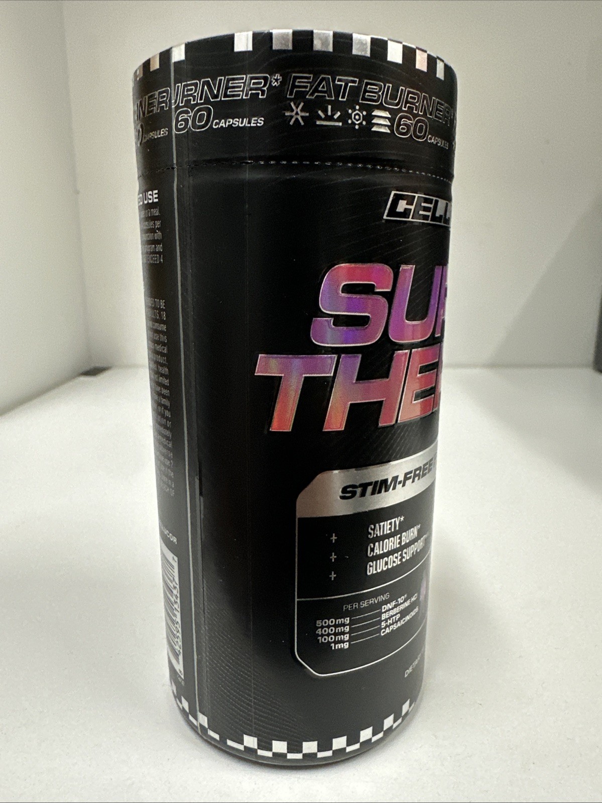 Cellucor Super Thermo Stim-Free Fat Burner 60 Capsules Best By: 09/2026