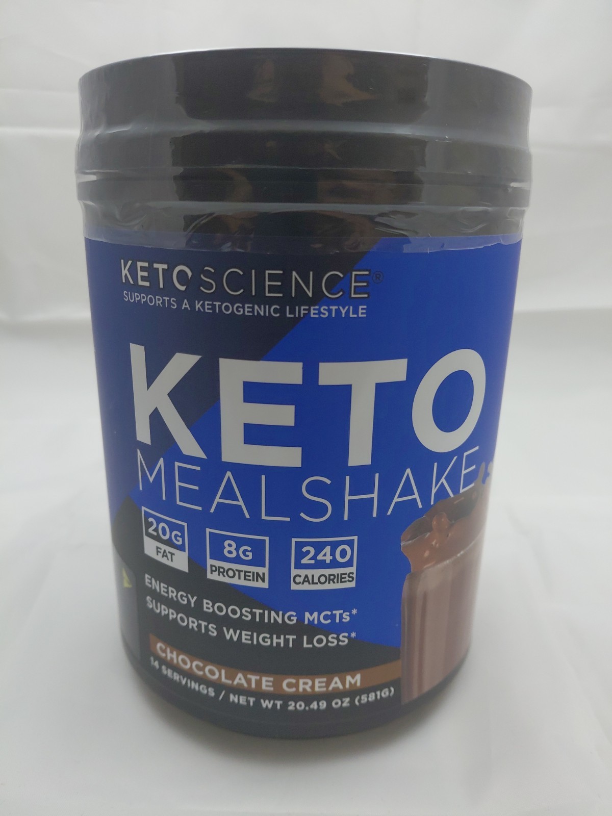 Keto Meal Shake Chocolate Cream 20.49 Oz By Keto Science