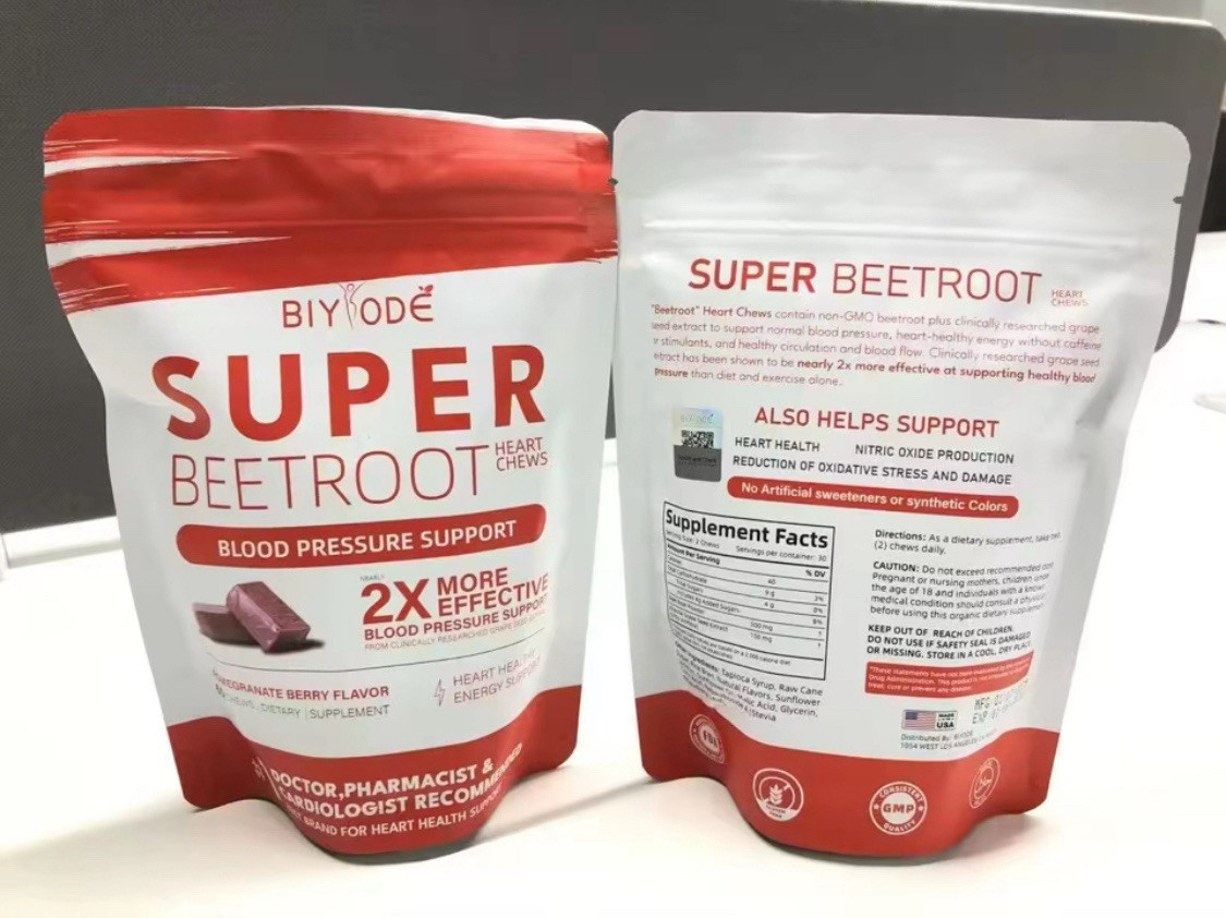 Beetroot Gummies, Nitric Oxide and Blood Pressure Support