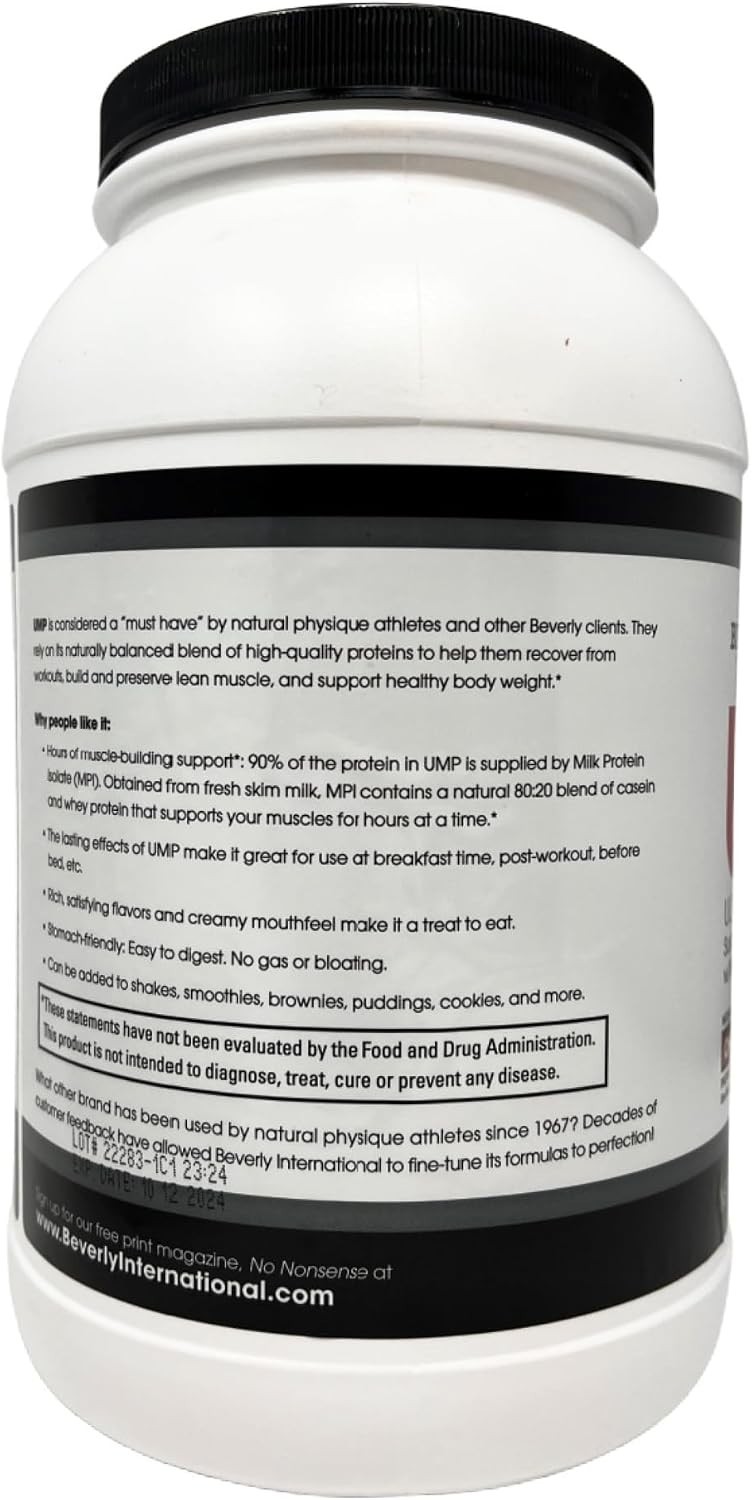 Beverly International UMP Protein Powder Strawberry 2pd (EXPIRES 08/2026)