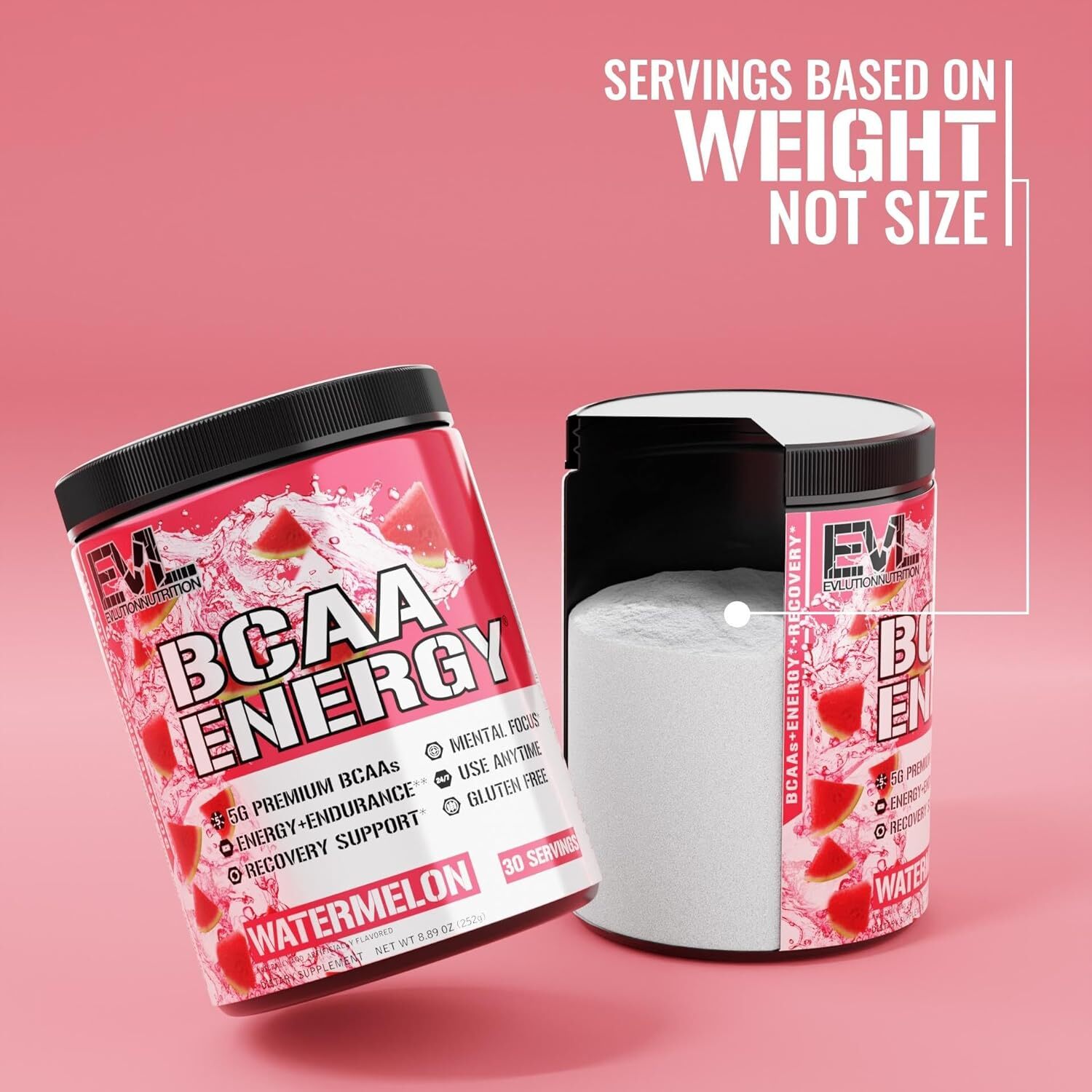 EVL Evlution Nutrition BCAA Energy Amino Acid Pre-Workout Powder – All FLAVORS