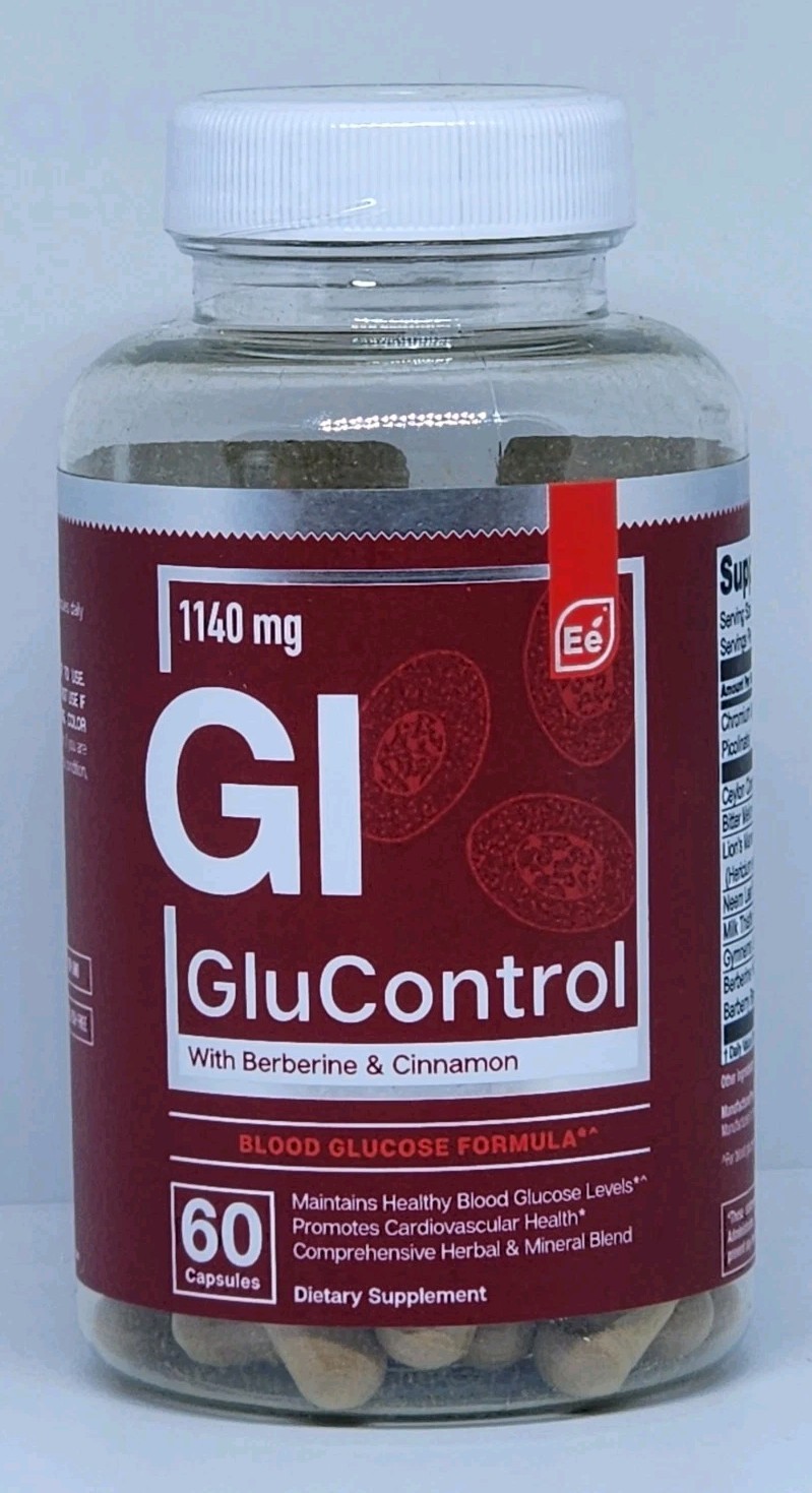 Essential Elements GluControl with Berberine & Cinnamon New Sealed Bottle
